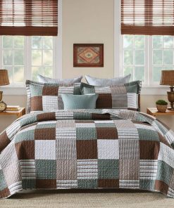 Juego de Edredón de Algodón 100% Tamaño King, Edredón de