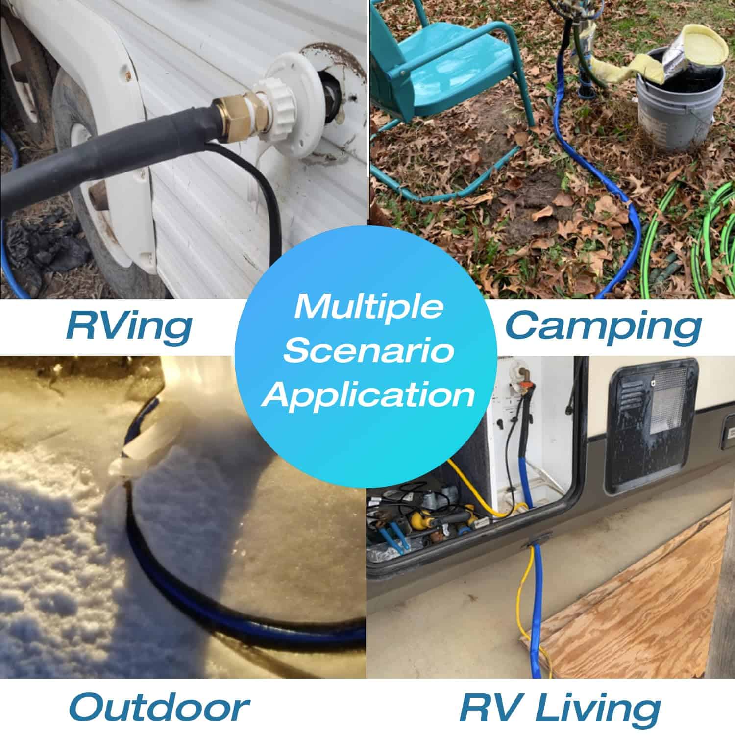 Manguera de Agua Calentada H&G Lifestyles de 25 pies para - Imagen 7