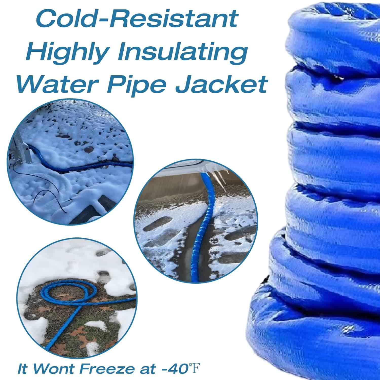 Manguera de Agua Calentada H&G Lifestyles de 25 pies para - Imagen 6