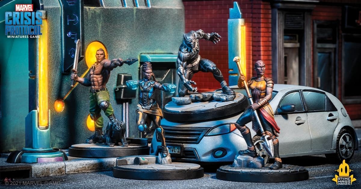 Paquete de Afiliación de Wakanda de Marvel: Crisis Protocol - Imagen 5