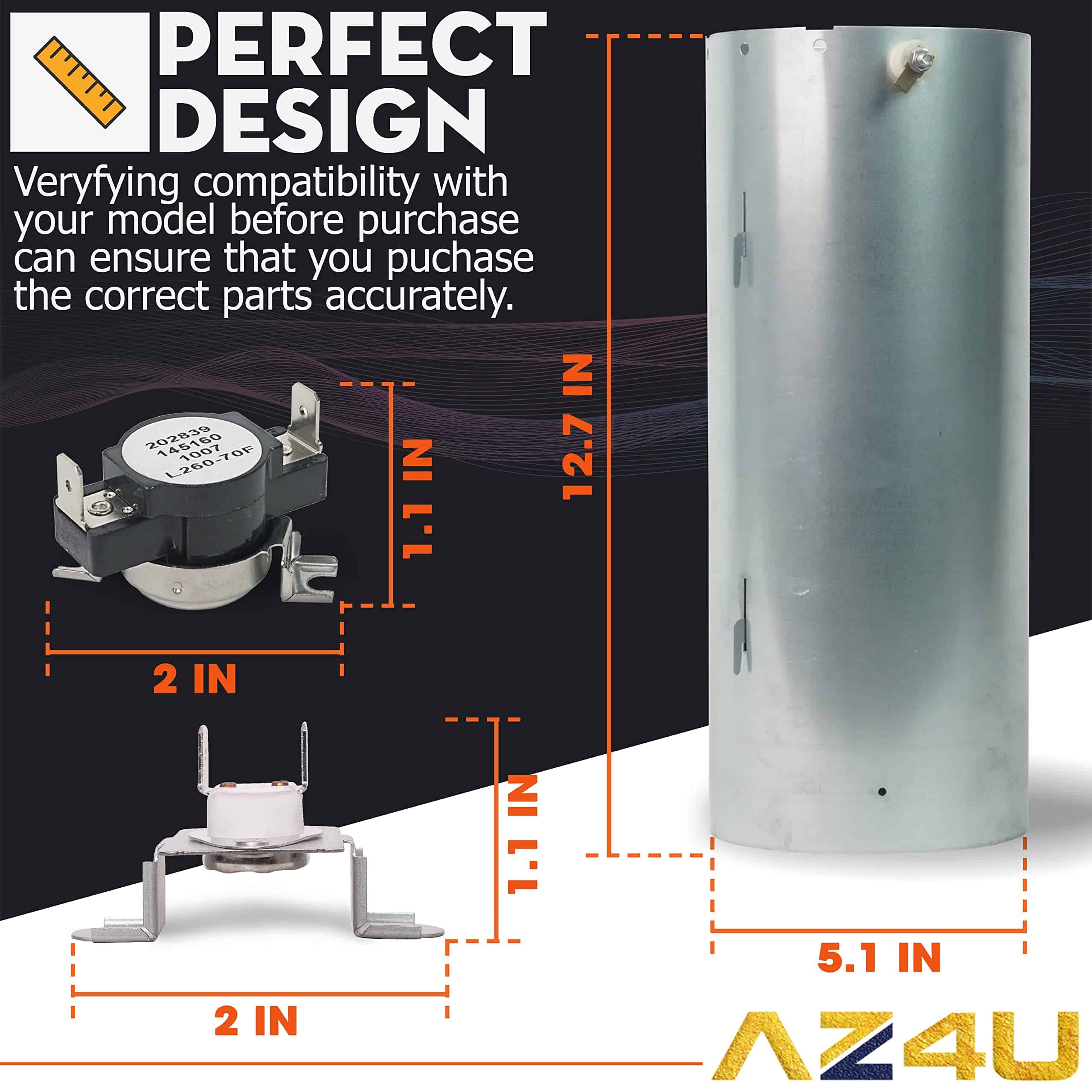 AZ4U 134792700 1482984 Conjunto de elemento calefactor de - Imagen 8