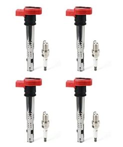 Juego de 4 Bobinas de Encendido UF529 y Bujías Compatible