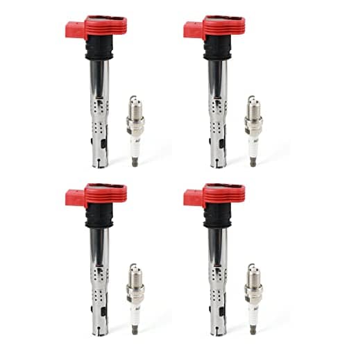 Juego de 4 Bobinas de Encendido UF529 y Bujías Compatible