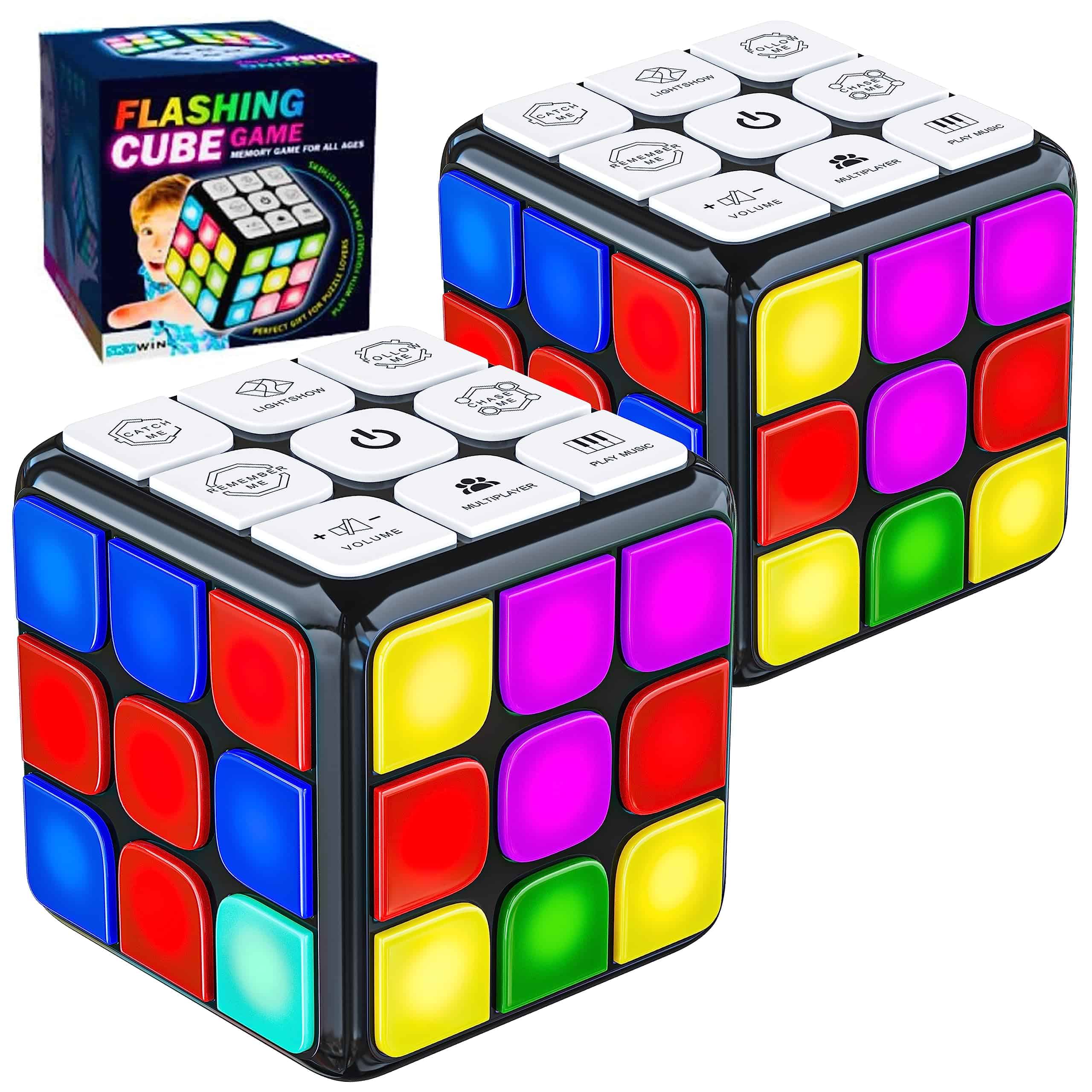Juego de Cubo de Memoria STEM Puzzle Skywin - Paquete de 2,