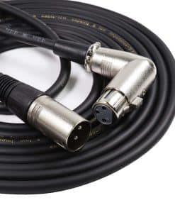 HBU 1 Pack de 30 Pies Cable XLR Macho a Hembra - 1pc 30