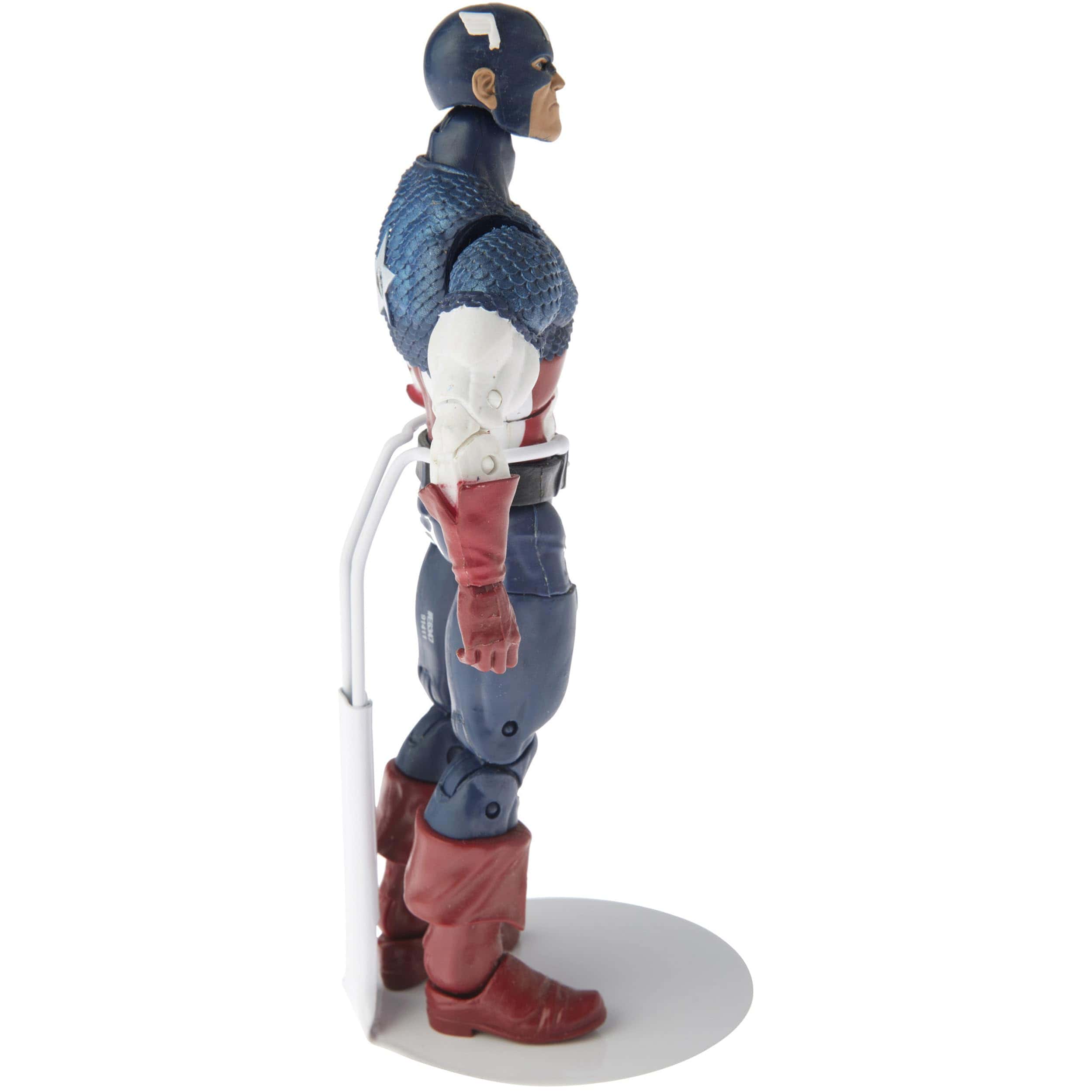 Soporte de figura de acción ajustable blanco Plymor - Imagen 3
