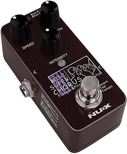 Pedal de Efectos NUX Mini SCF Super Chorus Flanger y Pitch - Imagen 4