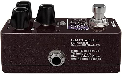 Pedal de Efectos NUX Mini SCF Super Chorus Flanger y Pitch - Imagen 7