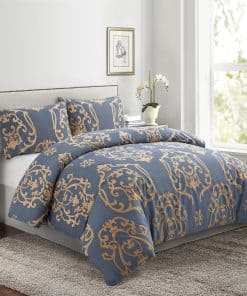 Set de ropa de cama de 4 piezas Marina Decoration suave y