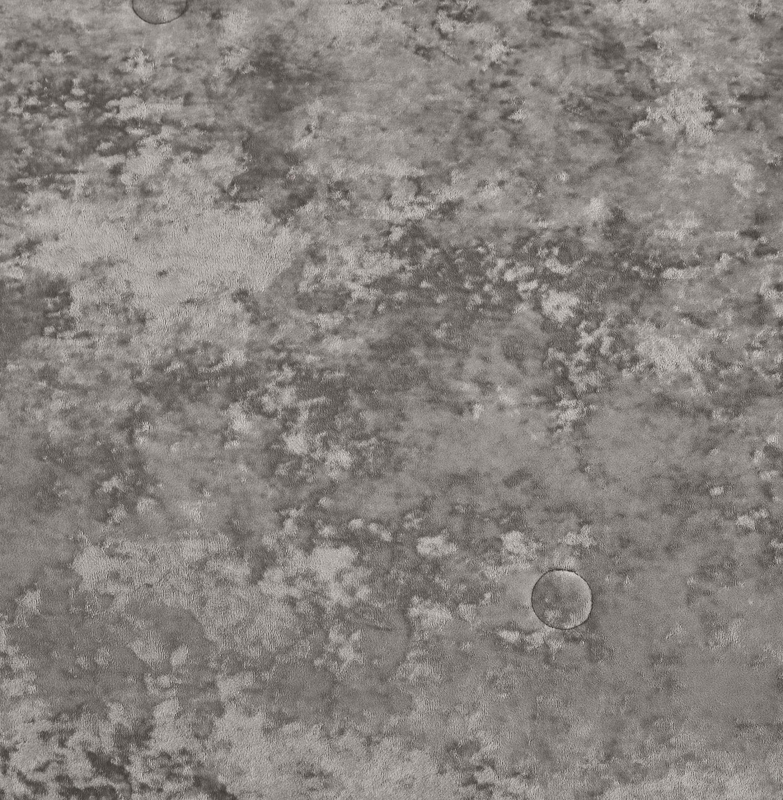 Juego de Edredón de Terciopelo Lux 3 Piezas en Gris Peltre - Imagen 6