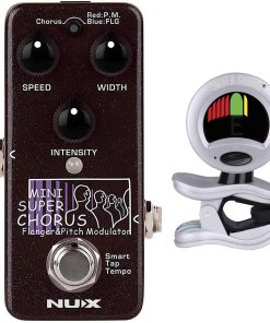 Pedal de Efectos NUX Mini SCF Super Chorus Flanger y Pitch