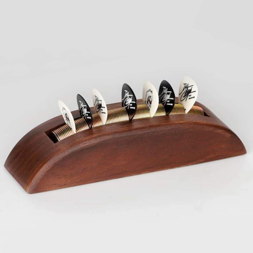 Porta púas para guitarra HHUXIUE, estuche de exhibición de - Imagen 4