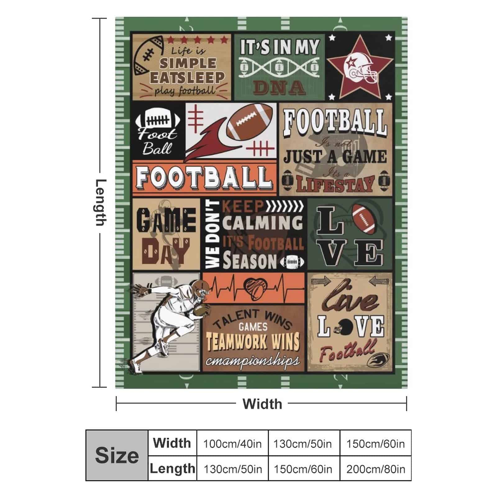Manta de Tiro de Fútbol Americano Prokelin - Manta de - Imagen 3