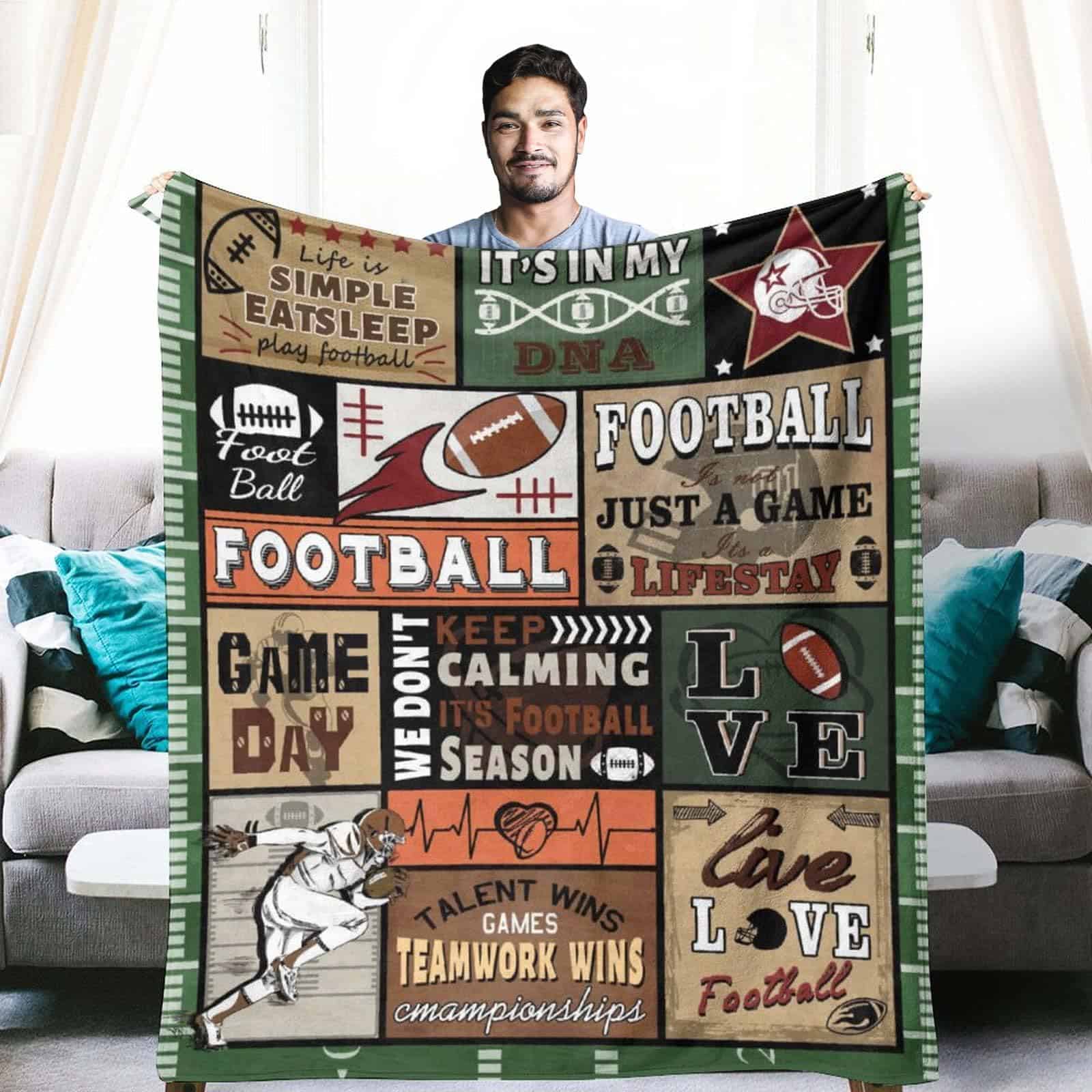 Manta de Tiro de Fútbol Americano Prokelin - Manta de