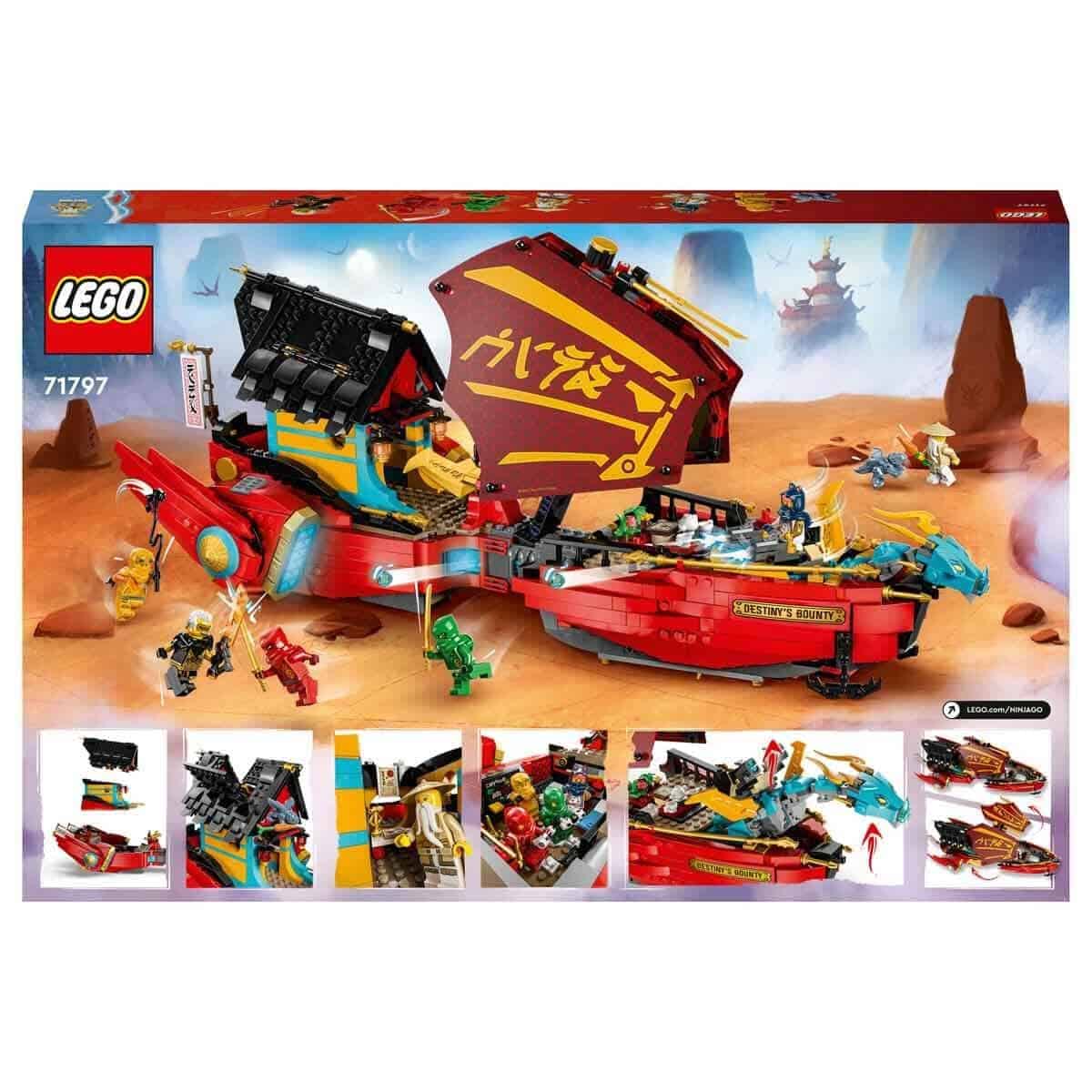 LEGO Ninjago 71797 Aerial Battleship Bounty Juguete de - Imagen 5