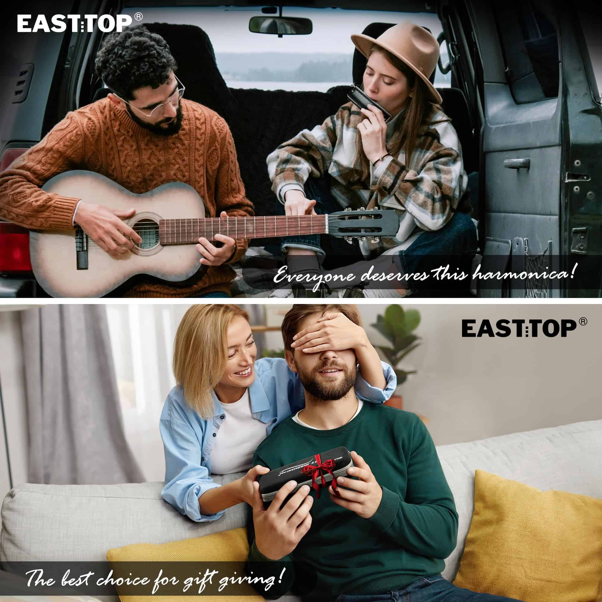 Armonica Cromática EAST TOP Actualizada FORERUNNER 2.0 sin - Imagen 7