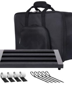 Solutek 19 INCH Guitar Pedal Board Pedalboard Estándar para