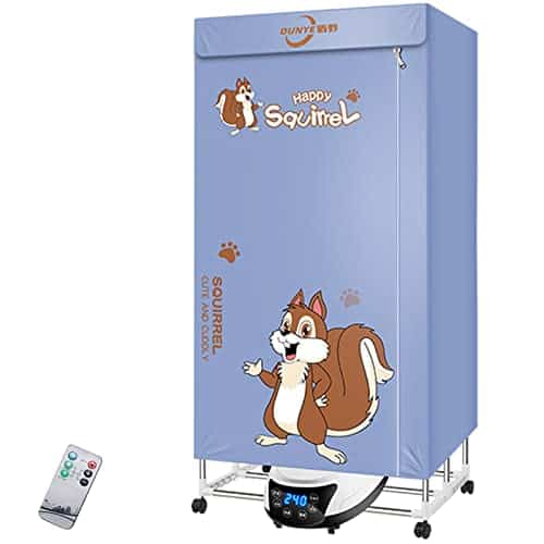 Secadora de Ropa Portátil Eléctrica 110 Voltios Plegable