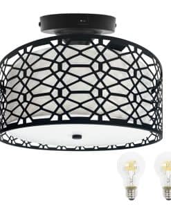 Facon 12V Lámpara Colgante para RV - 11'' Luz de Techo