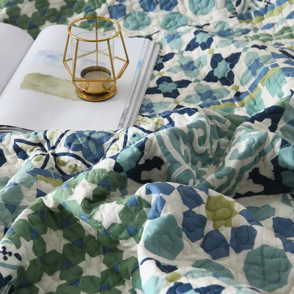 Juegos de Colchas de Algodón VISIMISI Colchas Reversibles - Imagen 10