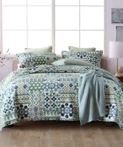 Juegos de Colchas de Algodón VISIMISI Colchas Reversibles