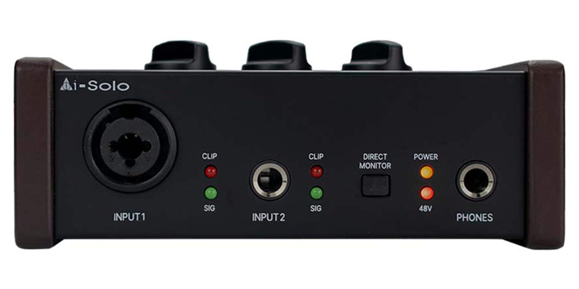 Interfaz de audio de 2 canales Vault Ai-Solo con Bitwig