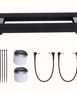 Solutek Pedalera de Guitarra Pequeña de 16 PULGADAS Mini