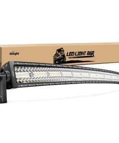 Nilight Barra de Luz LED Curva de 50 Pulgadas Triple Fila