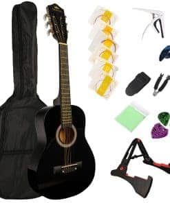 Kit de Guitarra Acústica BESYOU para Principiantes de 38
