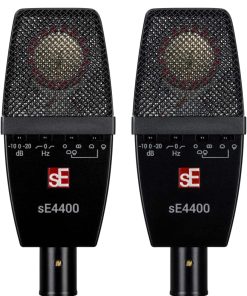 Par de micrófonos de condensador de diafragma grande SE