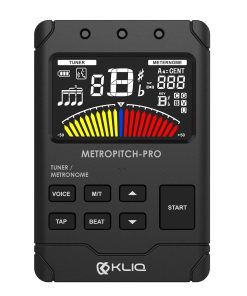 KLIQ MetroPitch-PRO - Metrónomo Afinador Recargable para