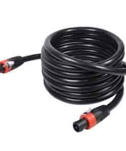 HBU Pack de 1 Cable Speakon a Speakon de 25 Pies, 4