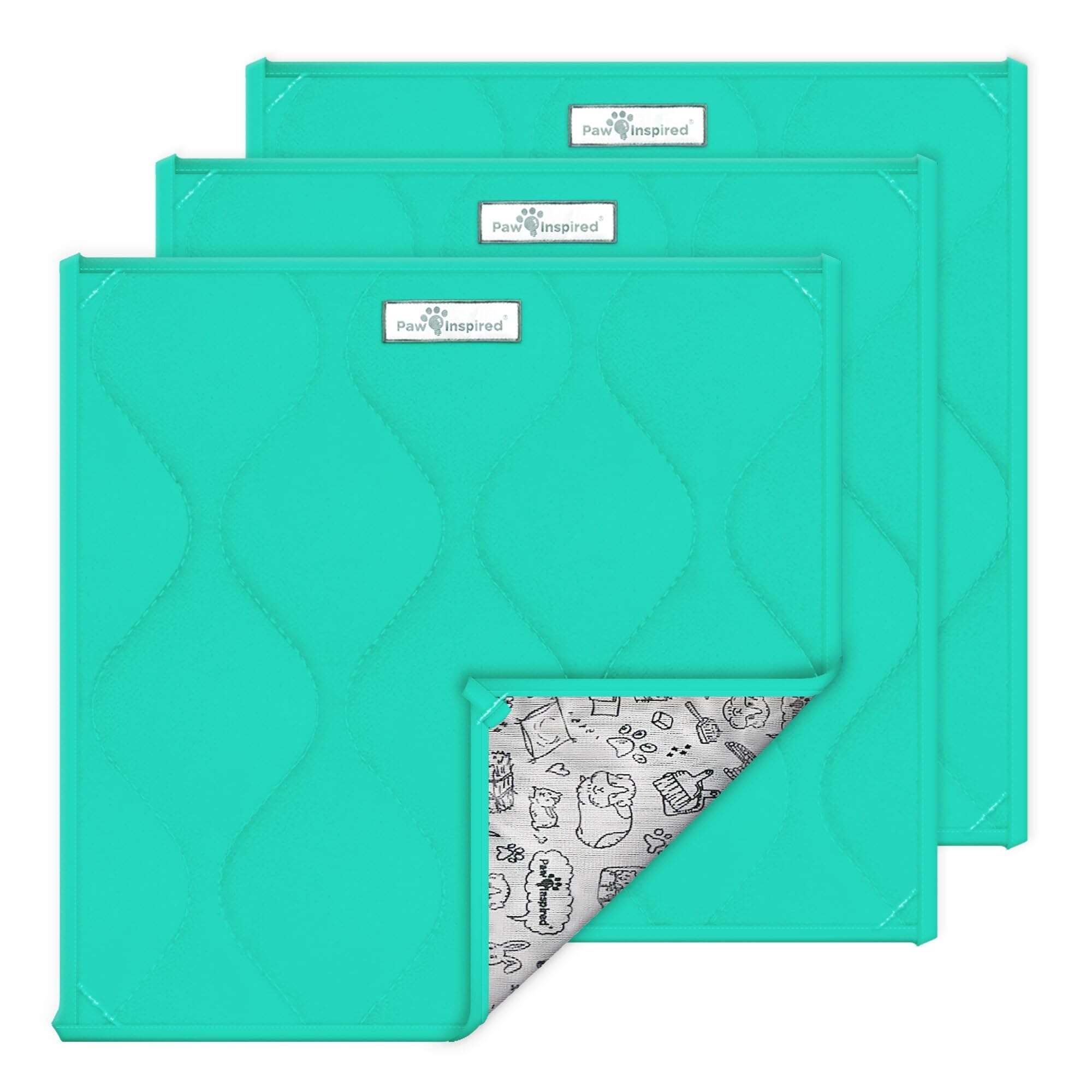 Paw Inspired Guinea Pig Cage Liner Pads | Ropa de Cama de