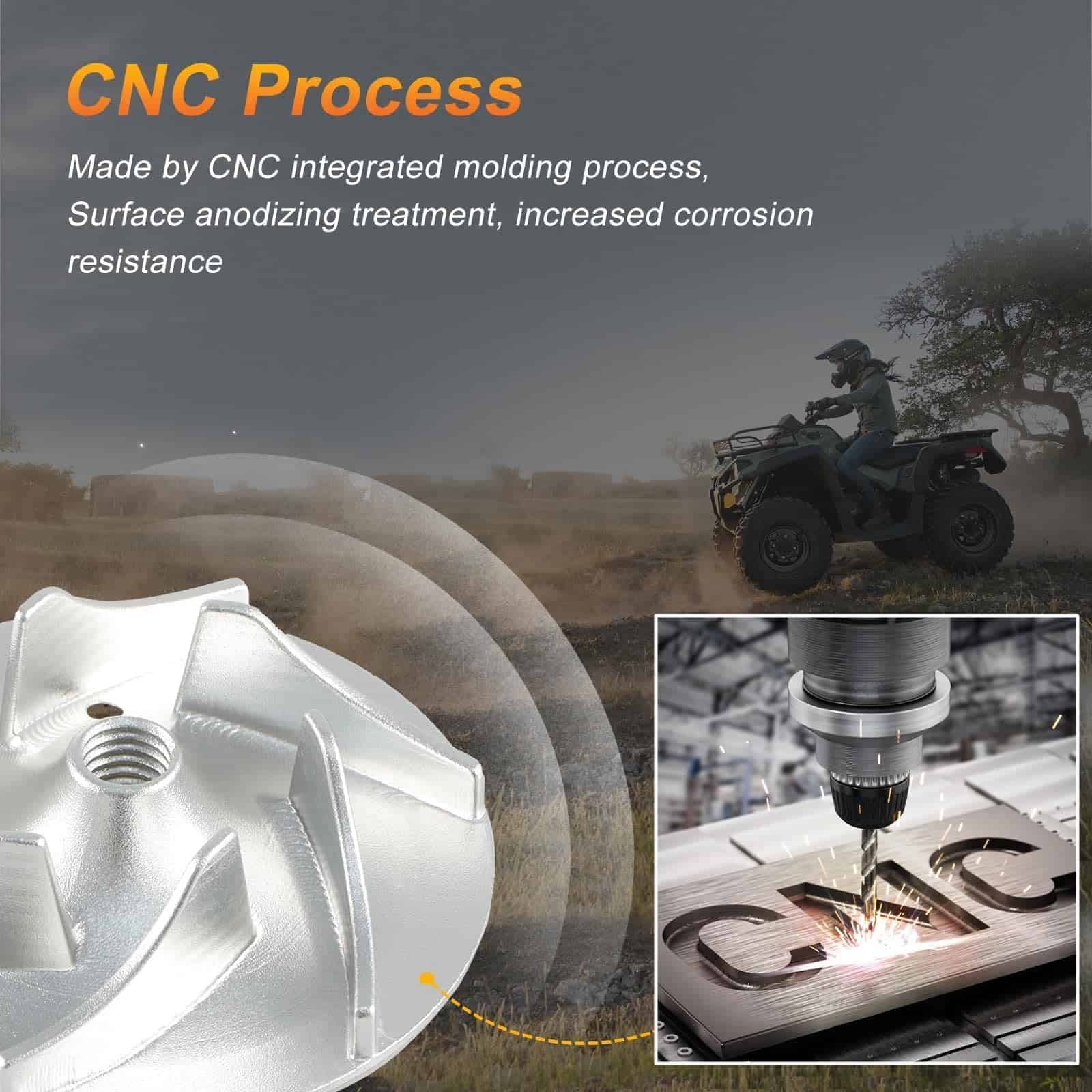 Impulsor mejorado de bomba de agua para Can-Am 2016-2020 - Imagen 4