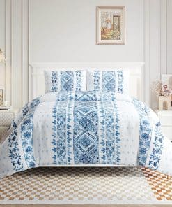 Juego de Funda Nórdica Style Quarters Queen - 100%