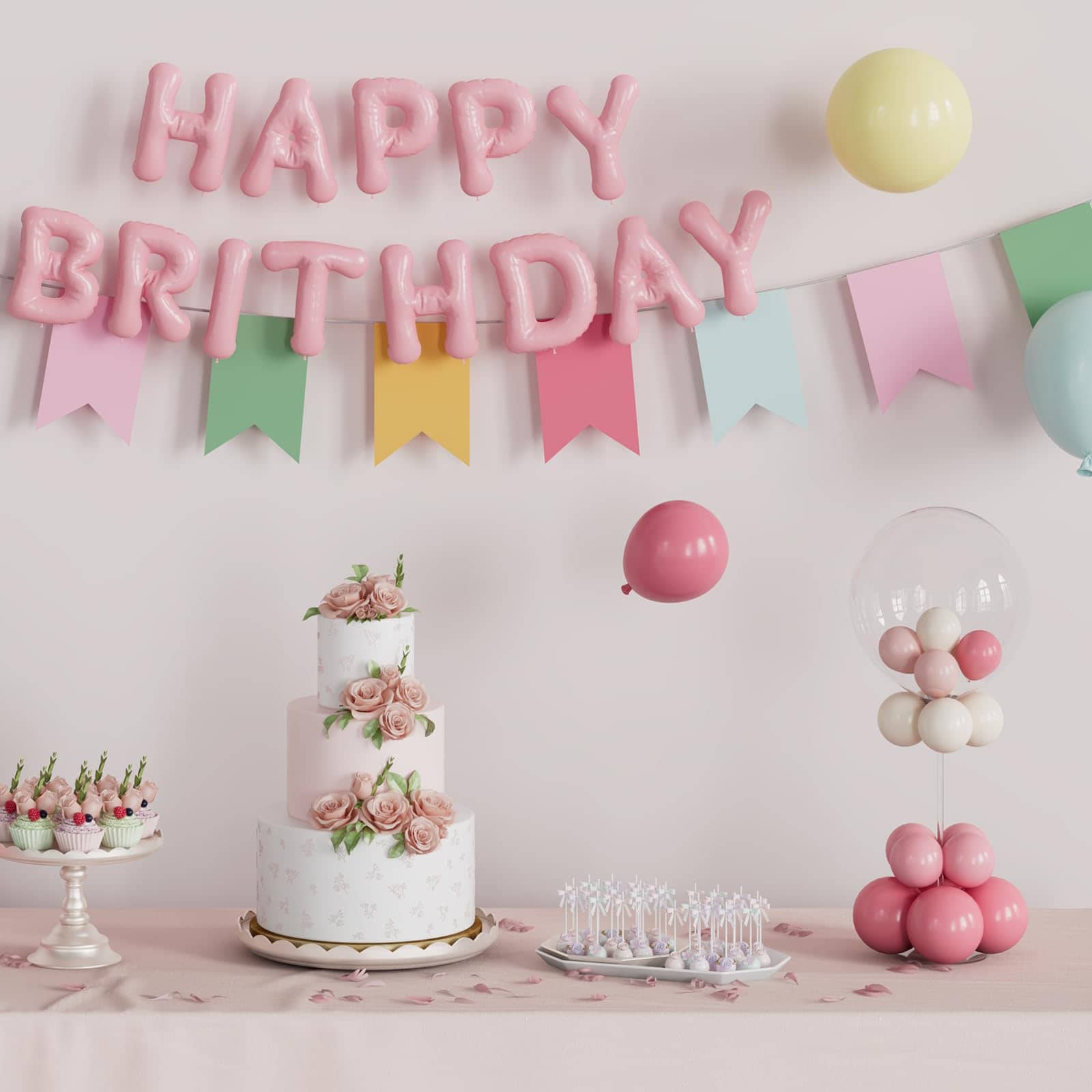 YALLOVE Kit de Soporte de Acrílico Transparente para Globos - Imagen 8