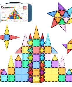 Juego de bloques magnéticos PicassoTiles 101 piezas +