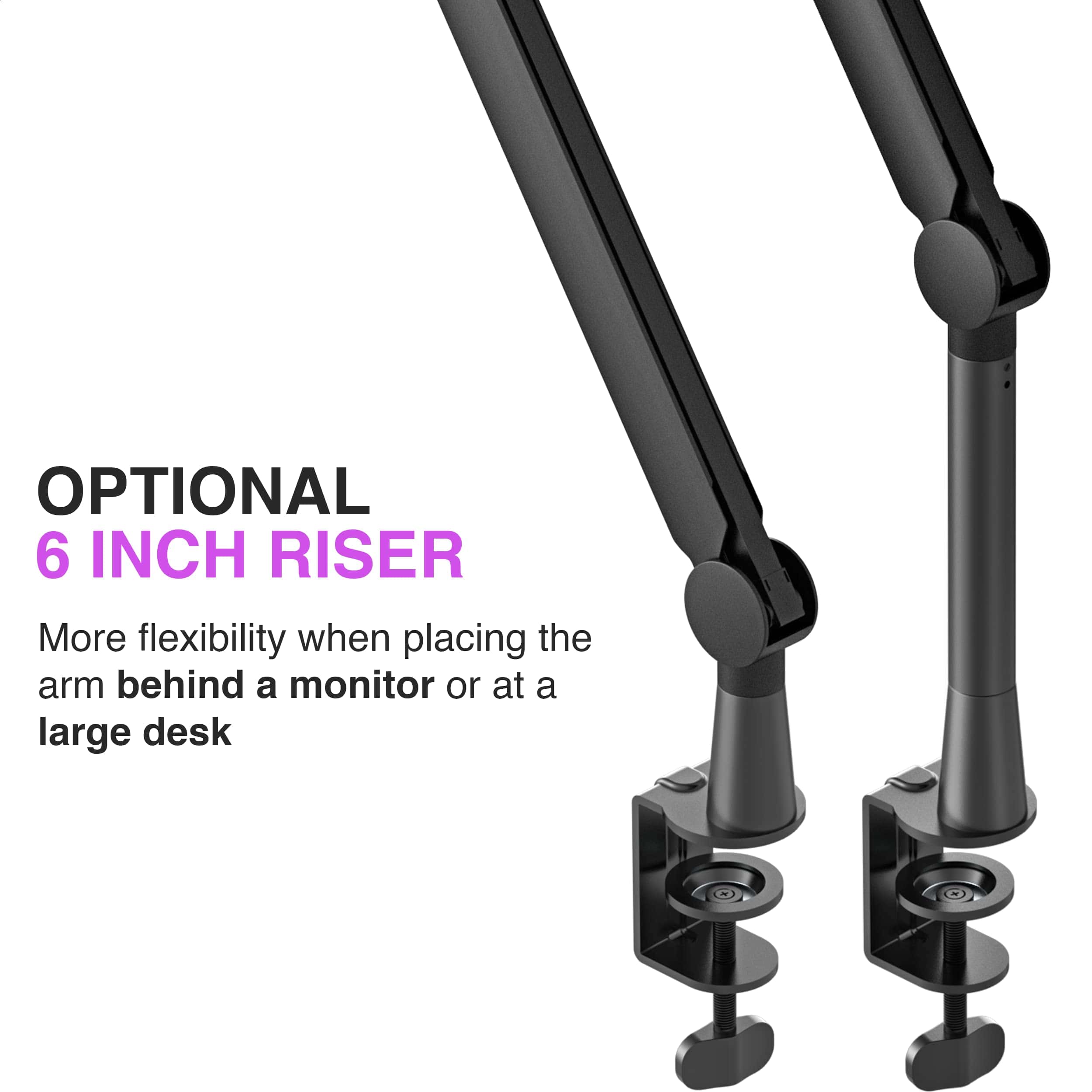 Brazo articulado para micrófono Sensic SA-30, soporte de - Imagen 5