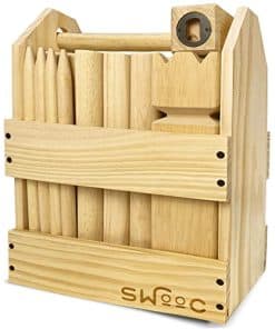 Juego de jardín Kubb de SWOOC Games - Set de ajedrez