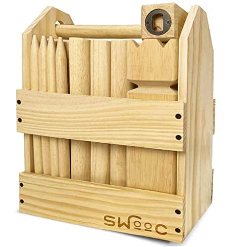 Juego de jardín Kubb de SWOOC Games - Set de ajedrez