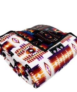 Manta de Felpa Sacred Thread 87"x95" Sudor Fleece Blanket,