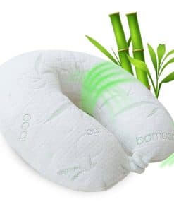 Almohada de Cuello Blanco de Hilo Sagrado Derivado de