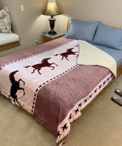 Manta de Franela Sacred Thread 79�x95�, Mantas del