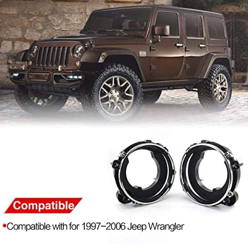 Soportes de Bombilla de Faro Izquierdo y Derecho para Jeep - Imagen 3