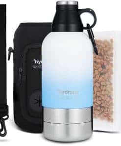 Botella de agua para perros KOALA PAL de 64 oz con funda y