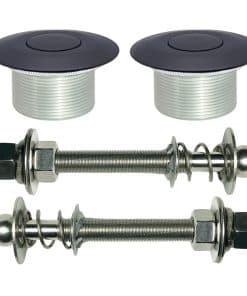 Set de 2 Pasadores de Capó de Botón Rápido de 1.75" Hechos