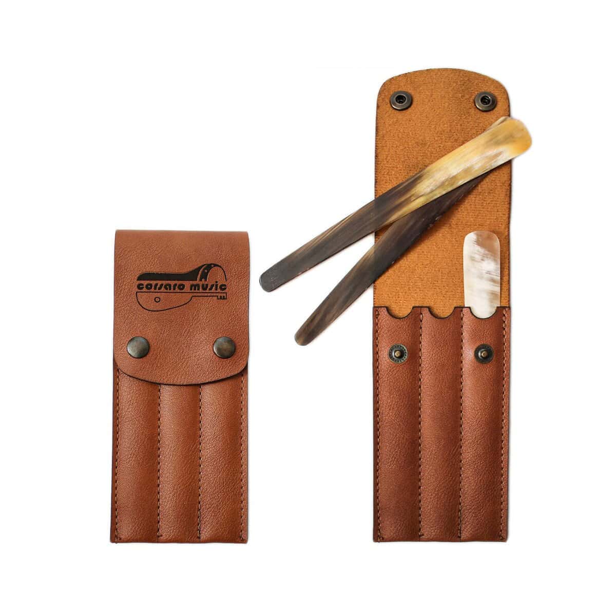 Mizrab/Risha de Cuerno de Búfalo para Oud (juego de 3)