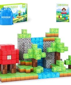 Bloques Magnéticos BENOKER - Juego de Mundo Forestal de