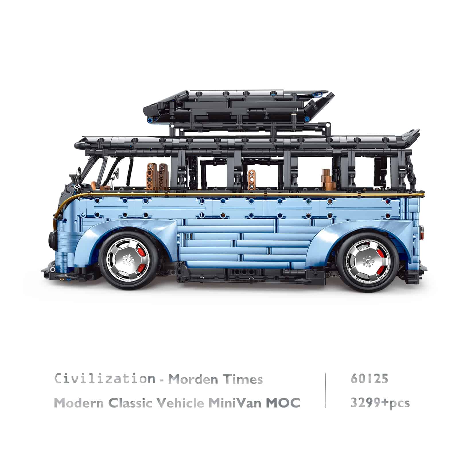 JMBricklayer Set de Construcción de Autobús de la Ciudad - Imagen 6