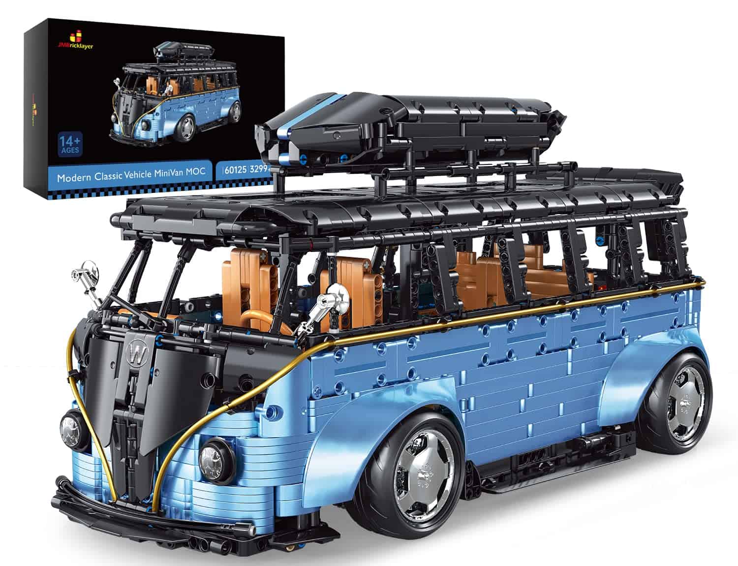 JMBricklayer Set de Construcción de Autobús de la Ciudad